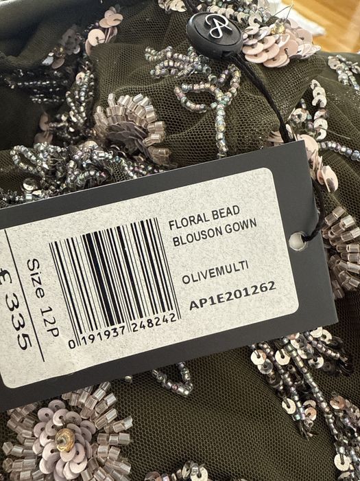 Rochie ocazie, Adrianna Papell, noua, cu eticheta, aplicatii cusute ma