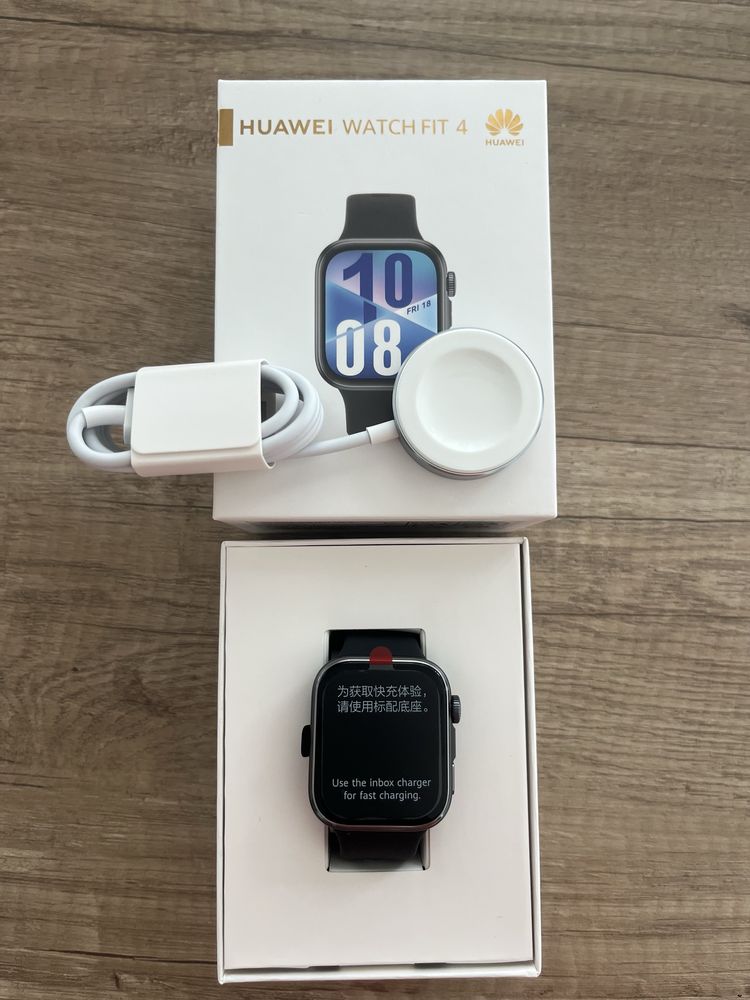 Смарт часовник Huawei watch FIT 4 Black - нов