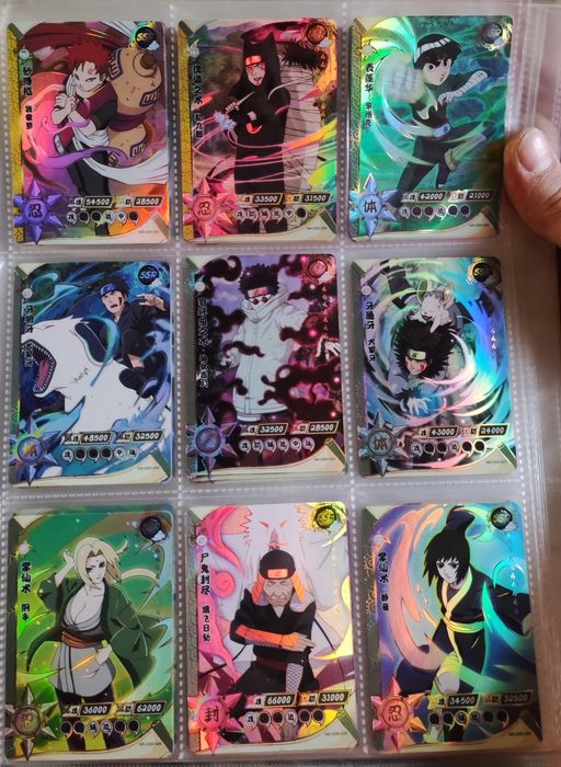 Naruto kayou cards
