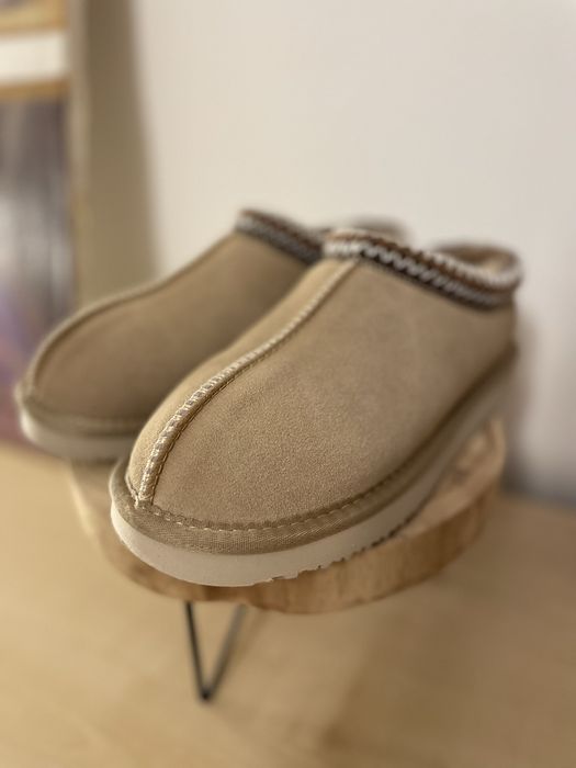 Papuci tip UGG, 36, bej