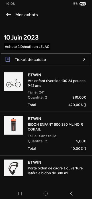 Bicicletă fată, Riversaide, 9 - 12 ani.