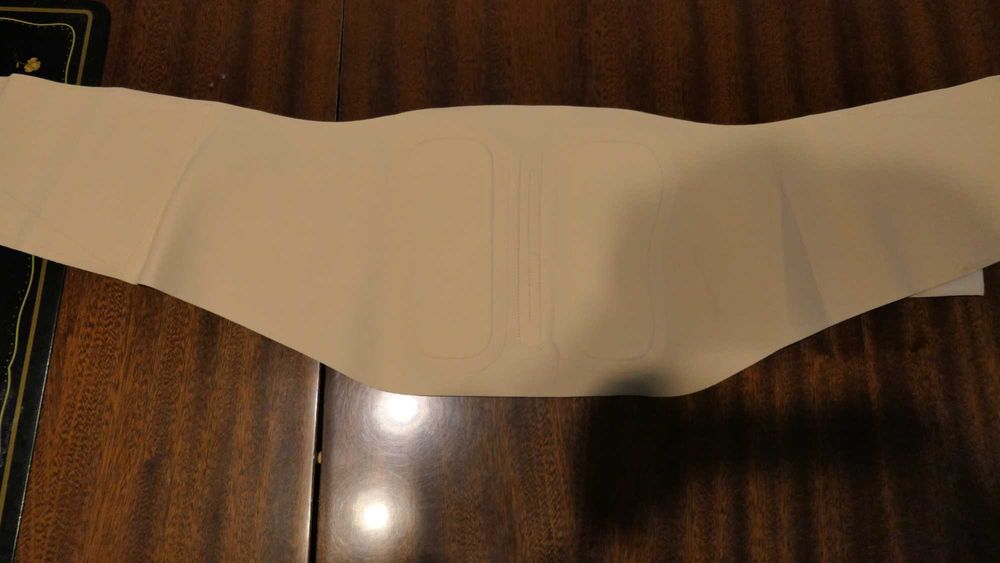 Ултра тънък колан за защита на кръста