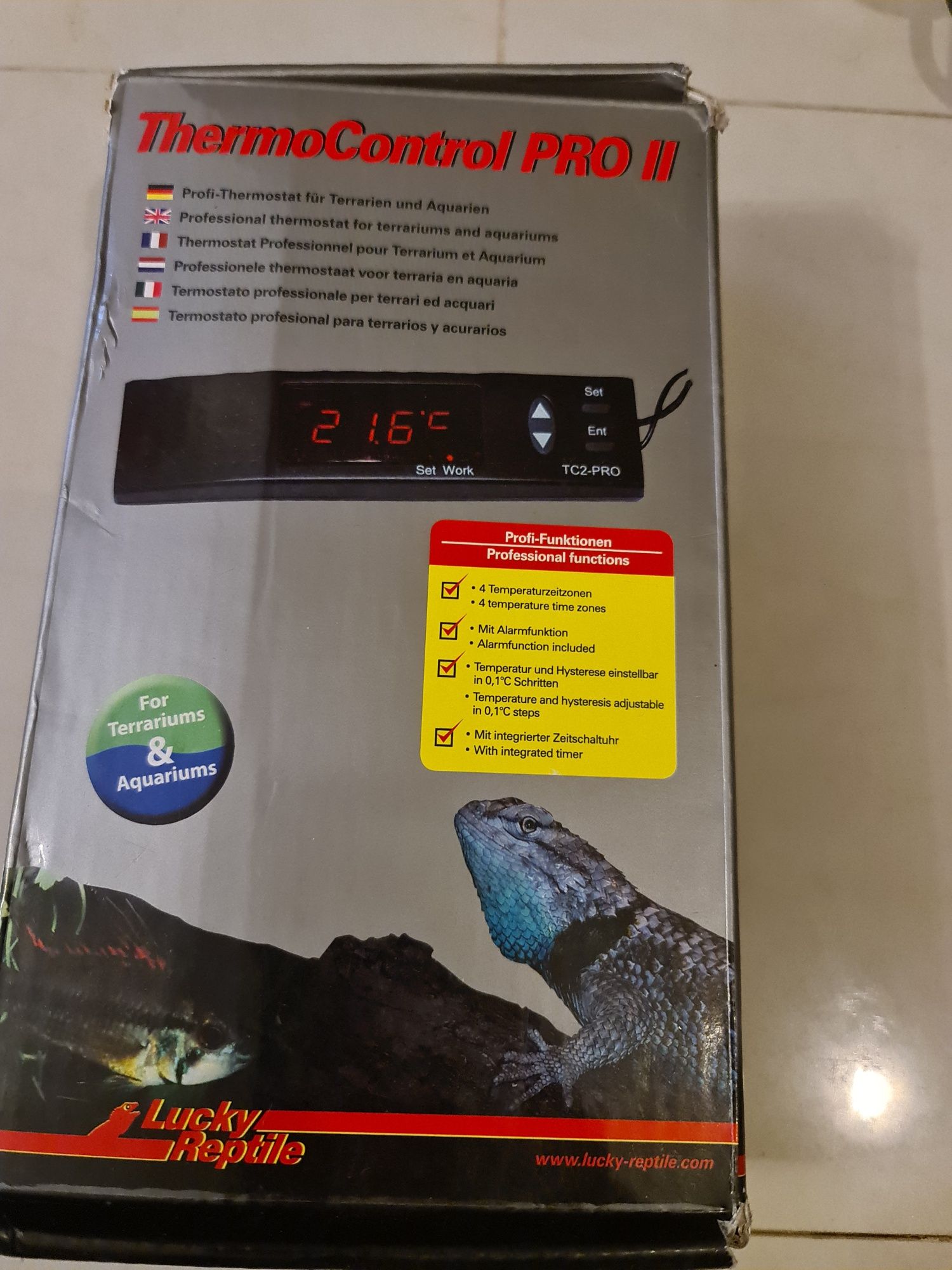Lucky Reptile ThermoControl PRO II - Termostat pentru terarii