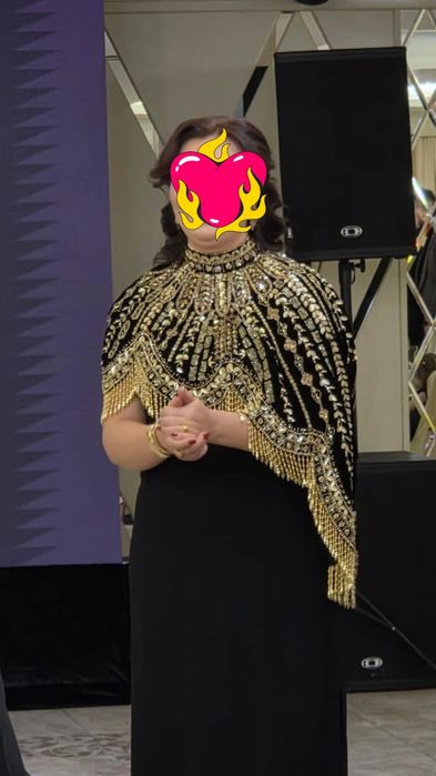 Накидка на платье