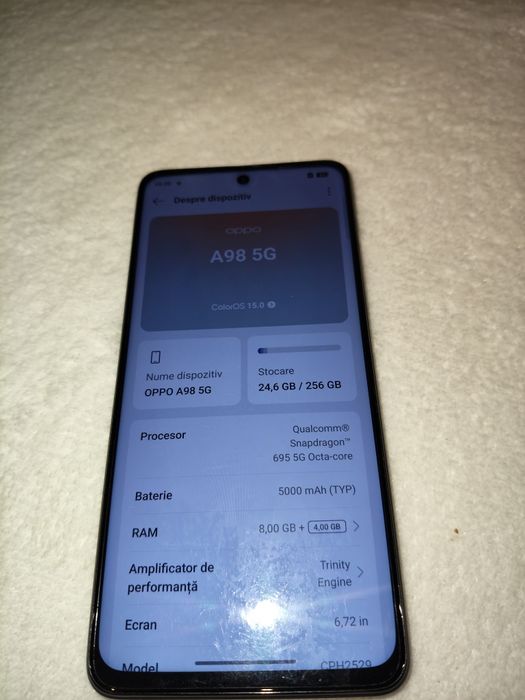 Smartphone Oppo reno A98 5G