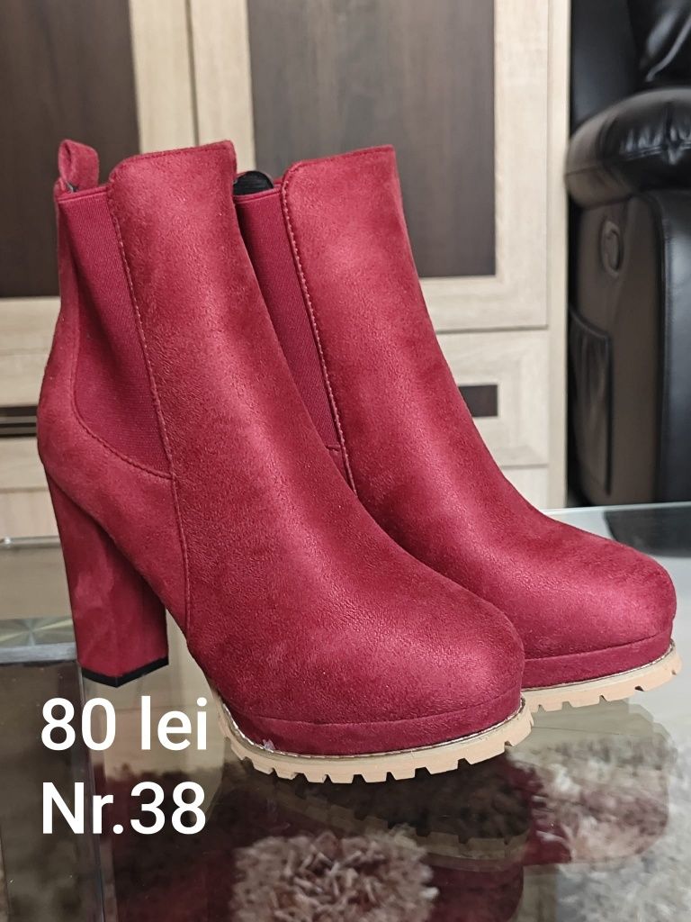 Botine elegante cu platforma