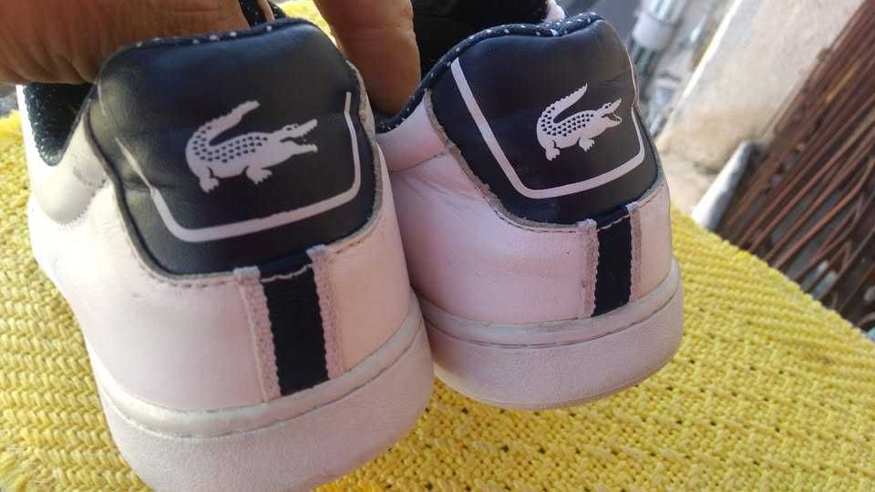 Tenisi unisex Lacoste, mar.38 (23.5 cm), made in Vietnam