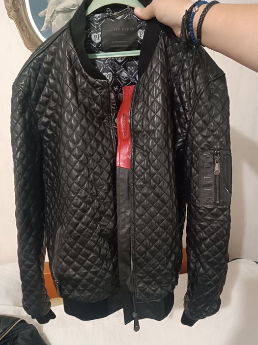 Philip plein мъжко кожено яке