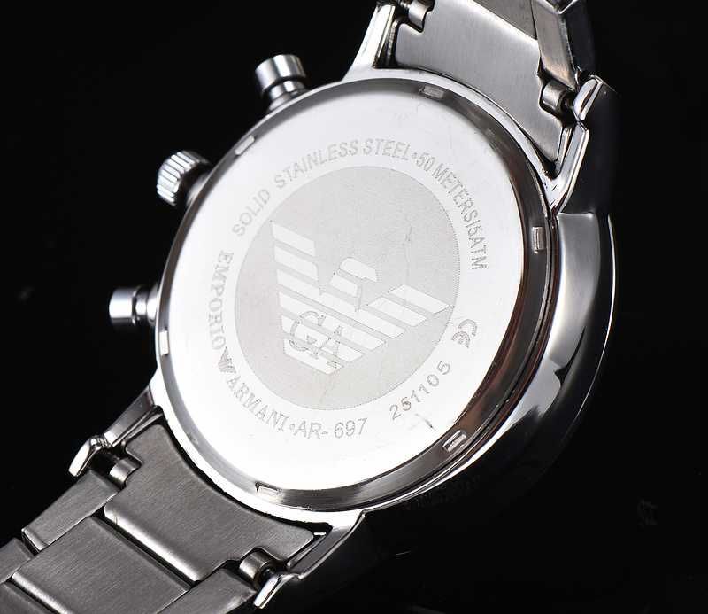 CEAS Armani Premium Chronograph Silver Elegant -NOU 2025 !!!