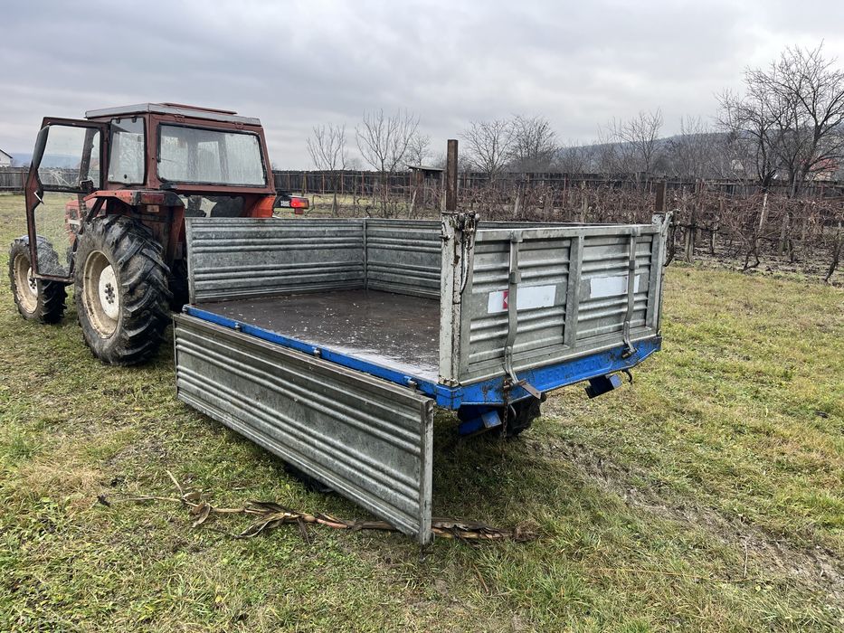 Vand remorca basculabila monoax