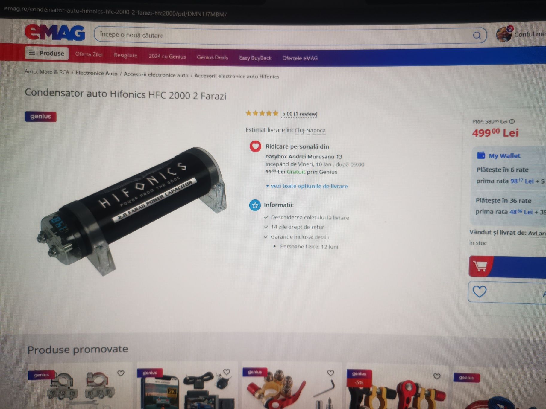 Kit audio auto Hifonics