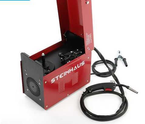Aparat de sudura MIG cu sarma cu flux Steinhaus PRO-MIG100,