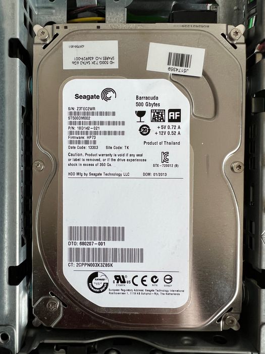HP Elitedesk 705 G1 SFF, SSD + HDD, Business PC