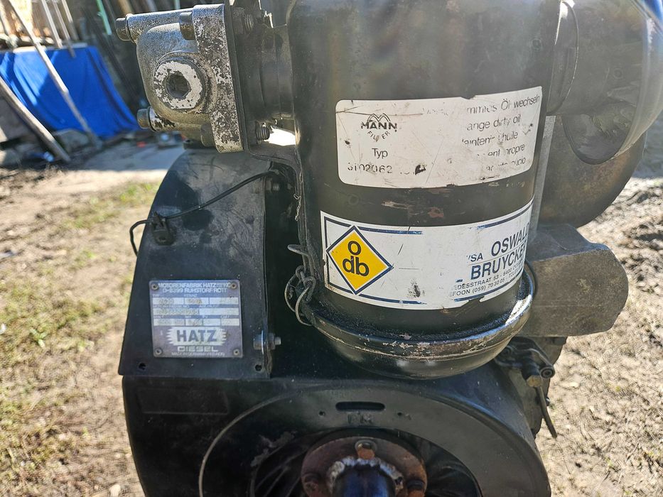 vand motor 2 cilindrii ,marca Hatz 19 CP, 920 cm3, Germania