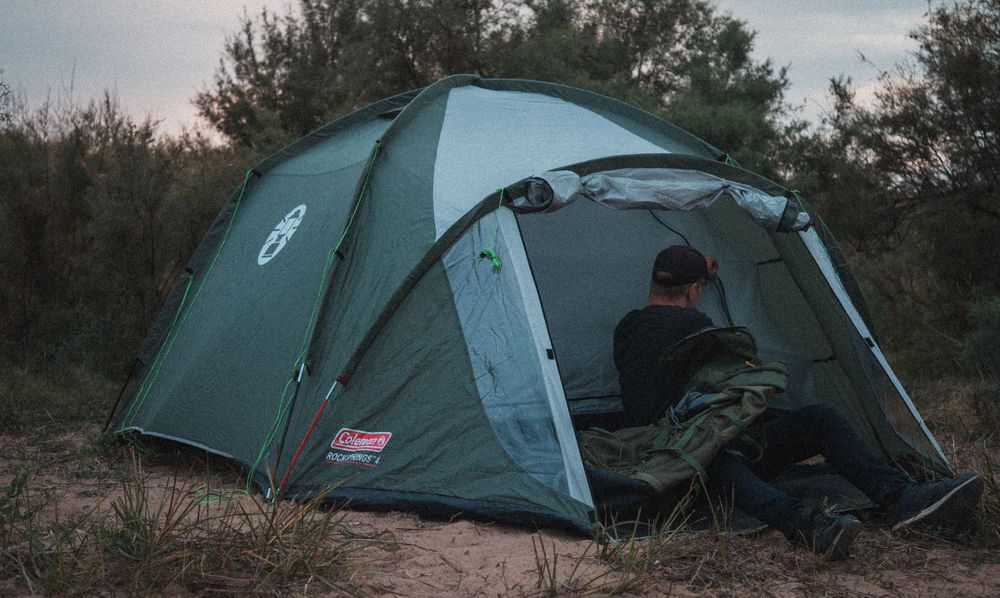 Палатка туристическая 4х-местная COLEMAN Rock Springs 4