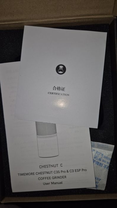 Râşniţă de cafea manuală Timemore C3 ESP PRO