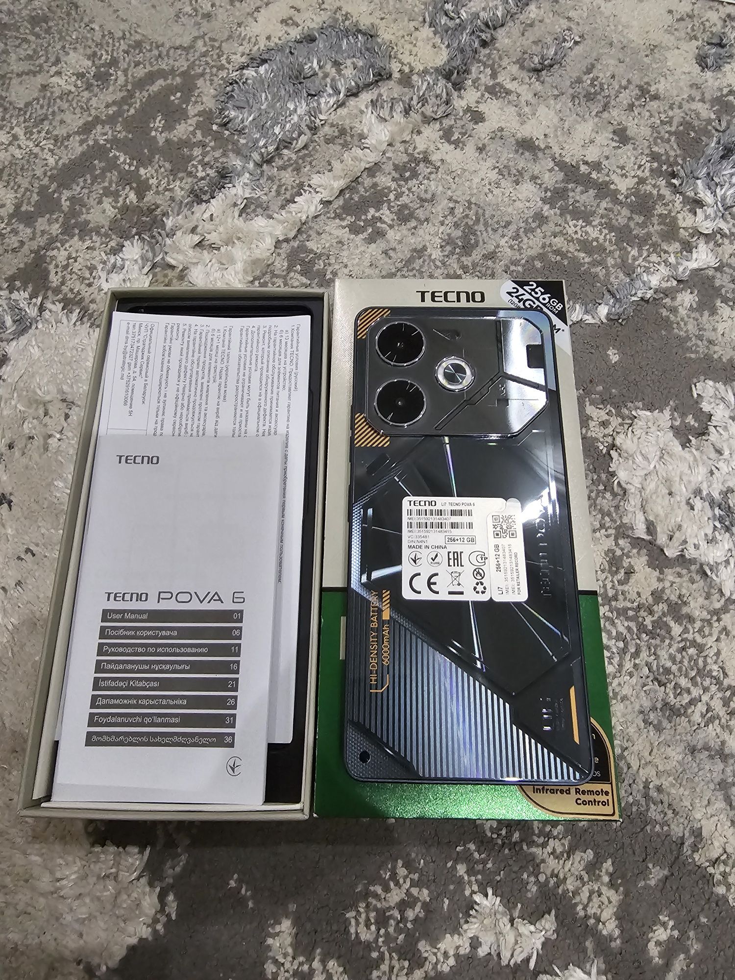 Tecno Pova 6 Sotiladi