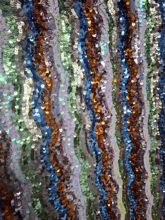 Rochie superba cu paiete multicolore, 38, Edited