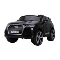 Masinuta electrica Audi Q7 cu acumulatori+Garantie+Slow Start,neagra