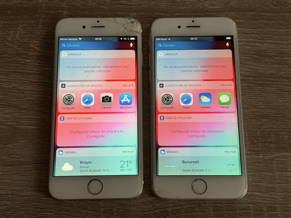 2 iPhone 6 pentru piese sau folosite ca ipad, tableta sau ipod touch