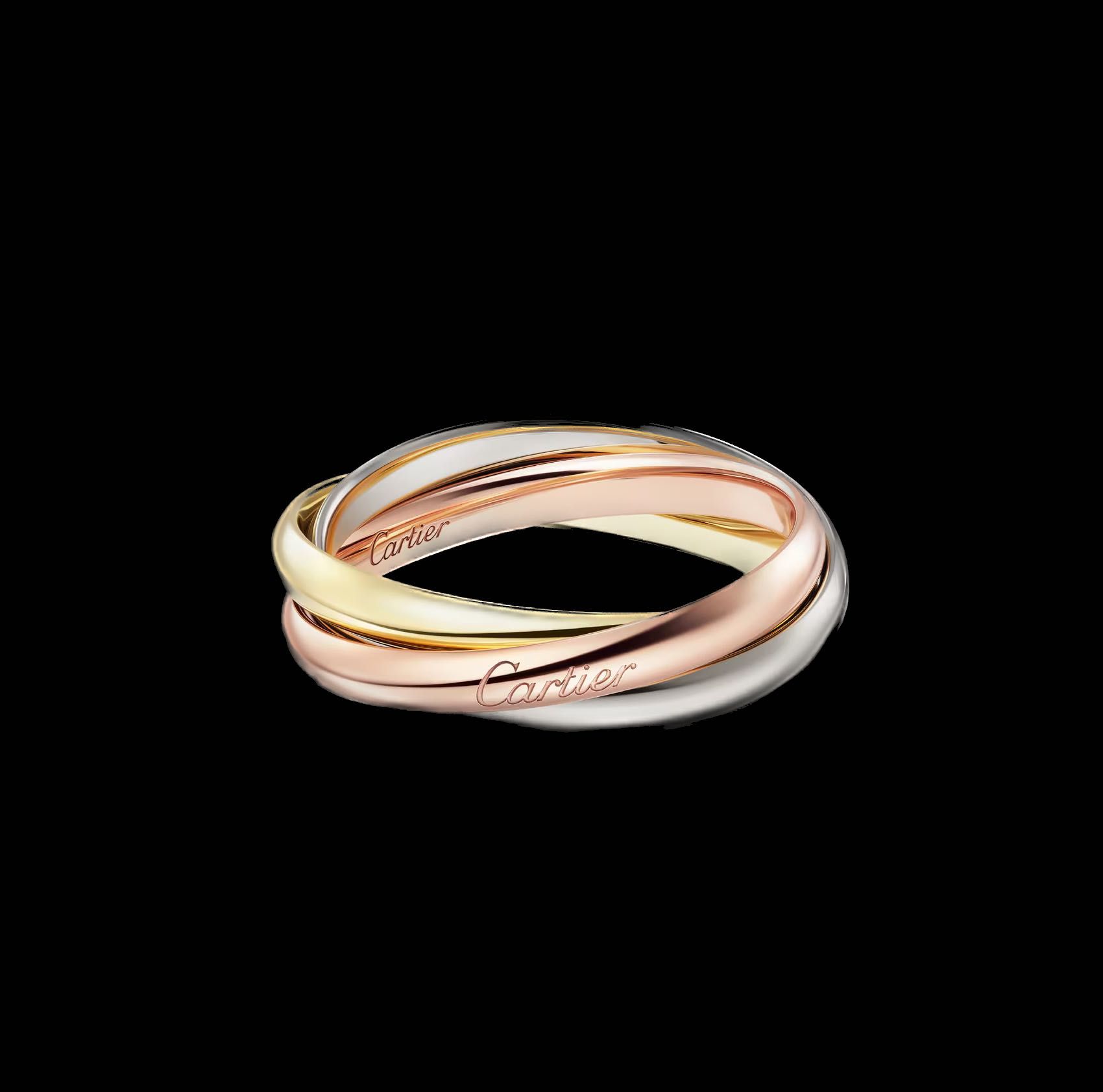 NEW Кольцо Cartier Trinity Small Model B423510
