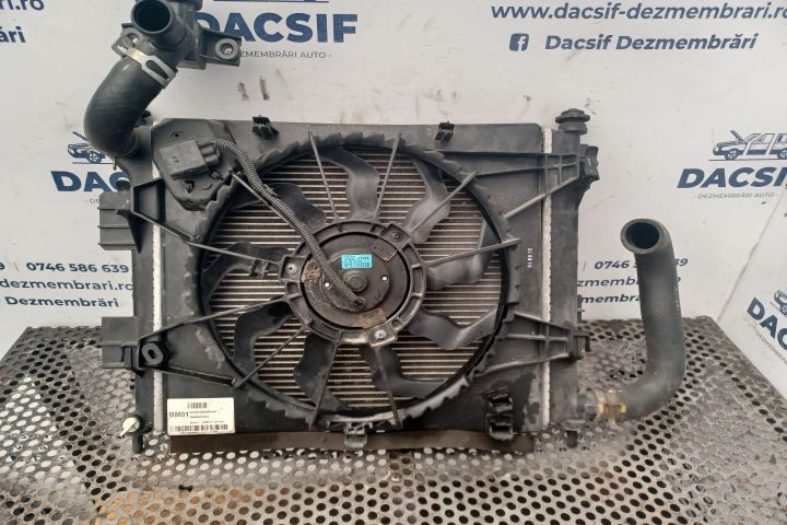 Radiator apa racire motor + RADIATOR AC + ELECTROVENTILATOR Hyundai i