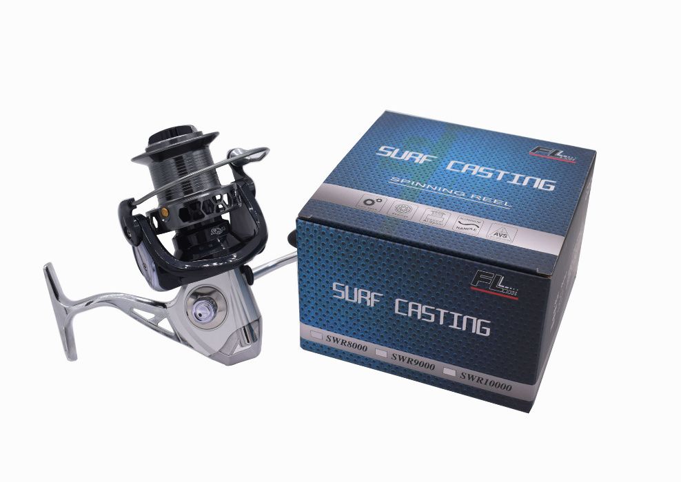 НОВО 2021 Макара FL SRW8000/9000/10000 - SURF Casting