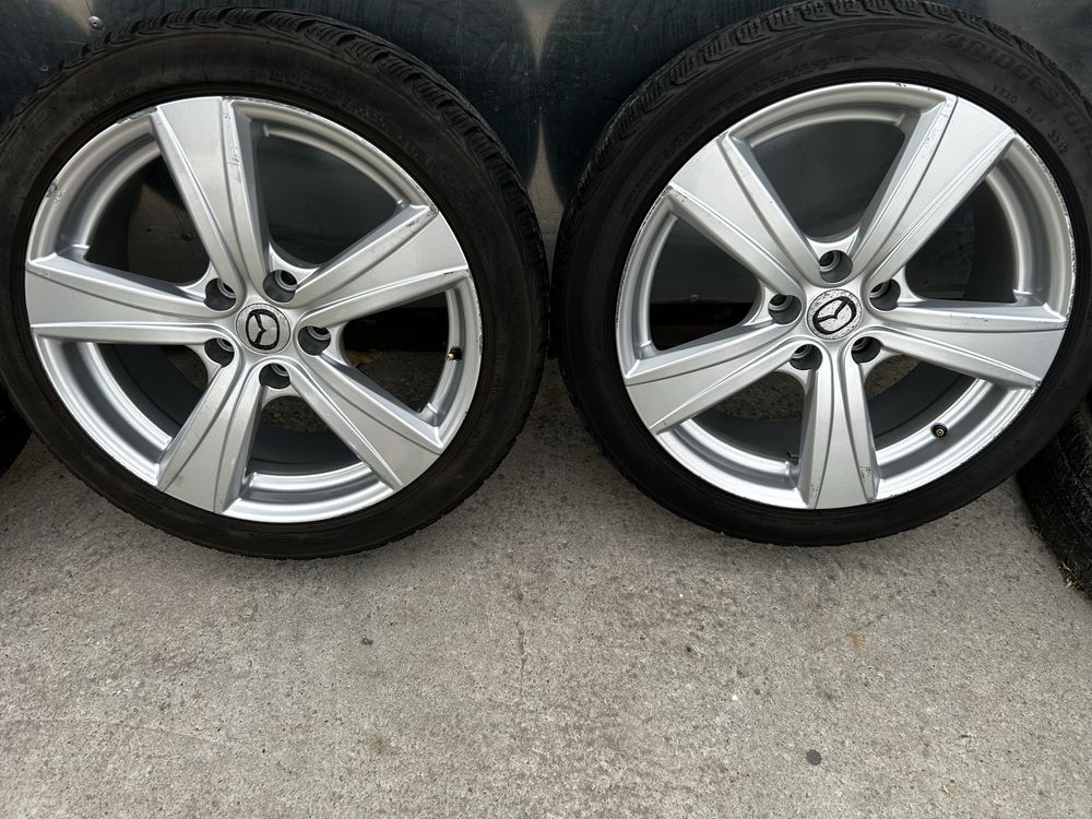 Джанти с гуми Mazda 5x114.3 18цола