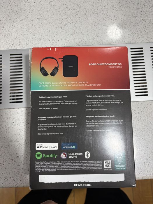 Caști Bose Quietcomfort sc noi