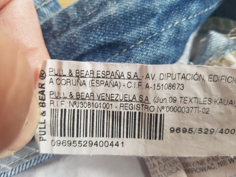 Pantaloni scurți blugi Pull&Bear