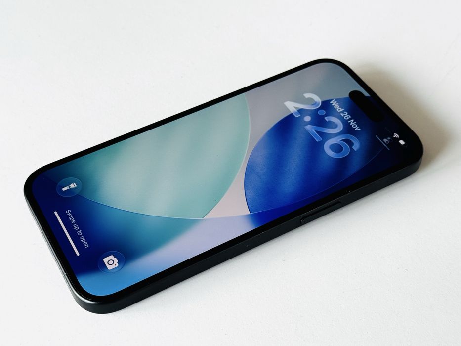 Iphone 15 128GB Black 100% Батерия! Гаранция 6 месеца