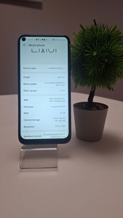 Телефон Huawei p40lite