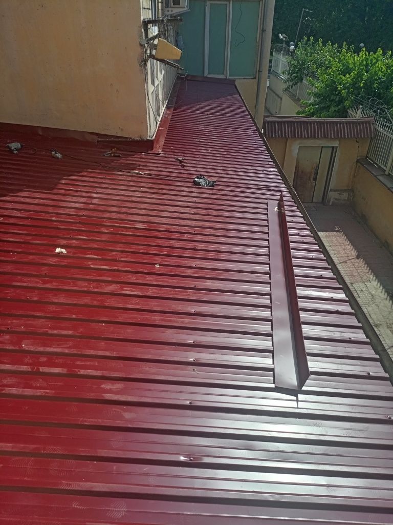 Tom yopamiz profnastil Slif turba o'rnatamiz