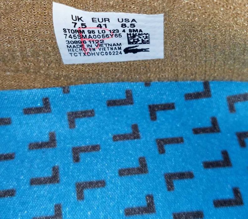 Pantofi Lacoste: Sneakers SPORT Storm 96