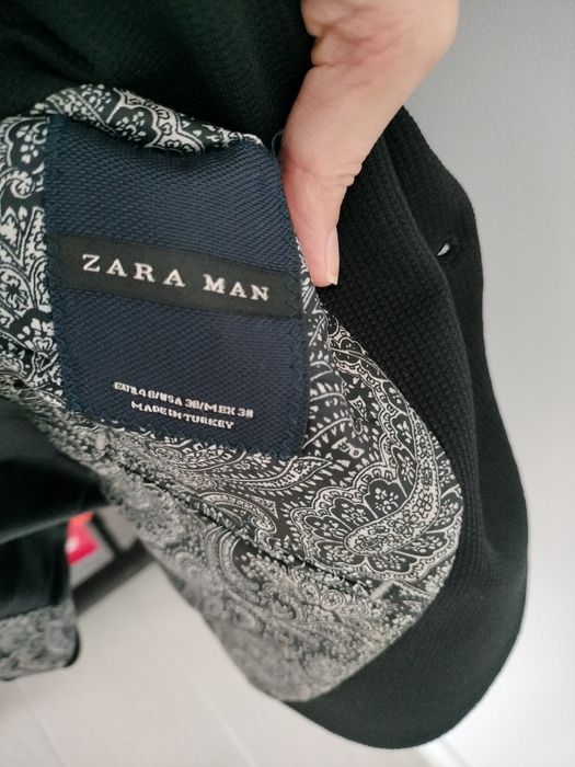 Sacou negru băieți Zara