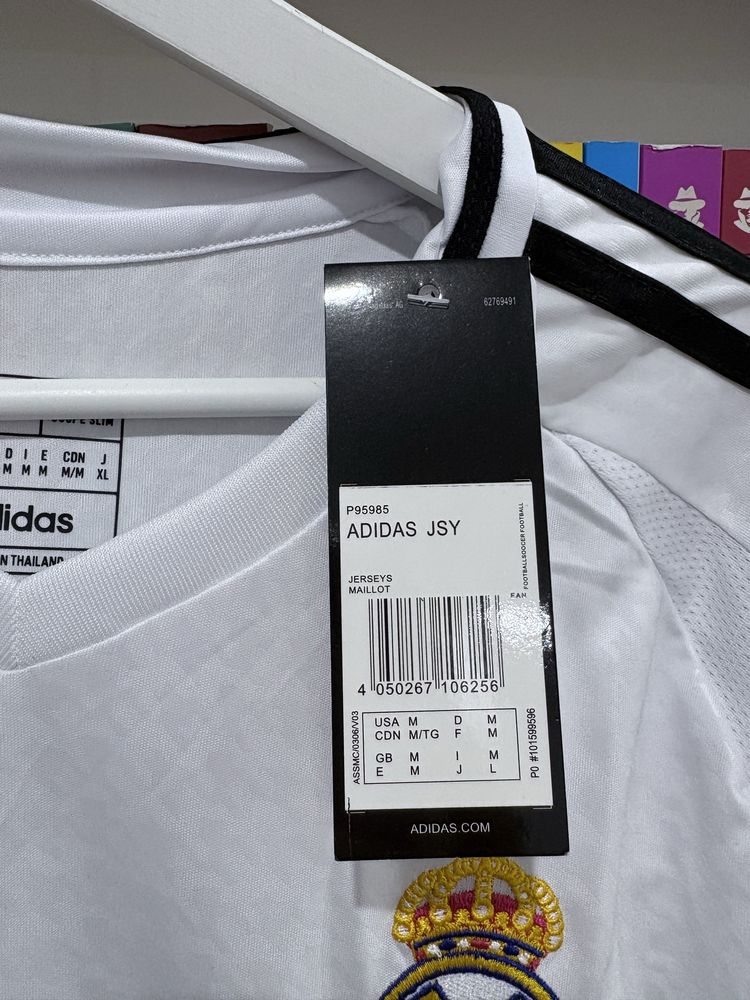 Tricou Real Madrid Mbappe M L XL nou cu eticheta