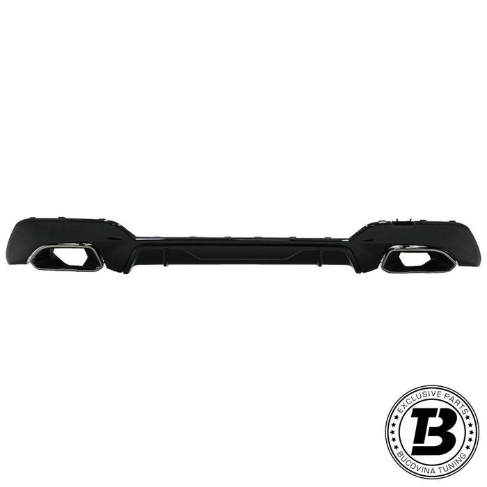 Difuzor Bara Spate cu Ornamente compatibil cu BMW Seria 3 G20 G21 M Design