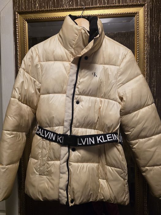 Оригинално яке Calvin Klein гъши пух ХС размер