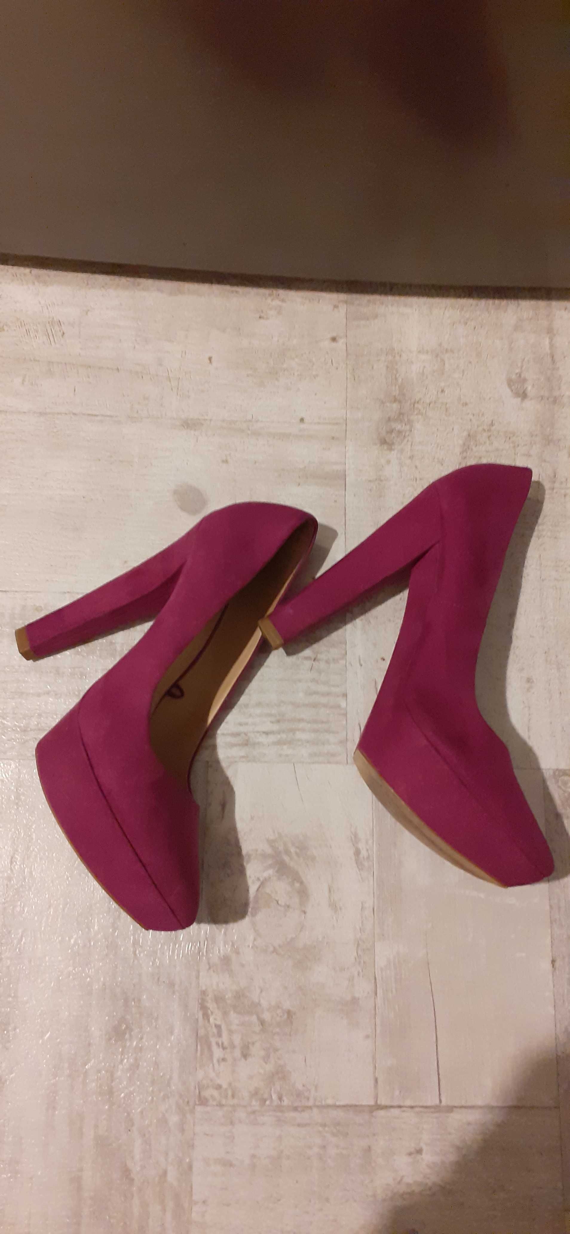 Pantofi Zara mas 37 roz fucsia