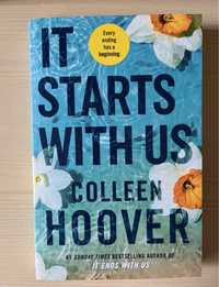 carte “It starts with us” de Colleen Hoover