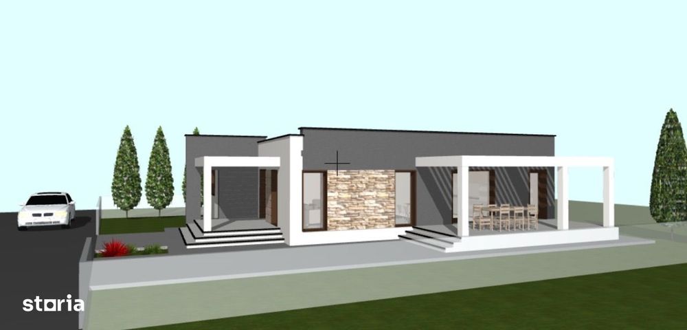 Casa modernă Parter