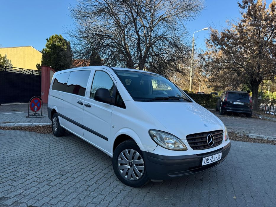 Mercedes Vito 8+1 persoane mod 2009 Clima lung recent adus !