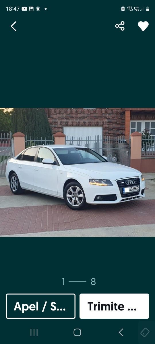 Vând autoturism AUDI A4-S-line