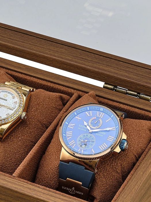 Шкатулка для часов деревянная