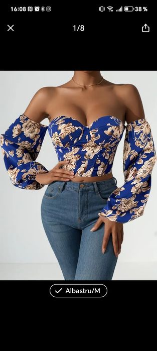 Bluza satin marime M