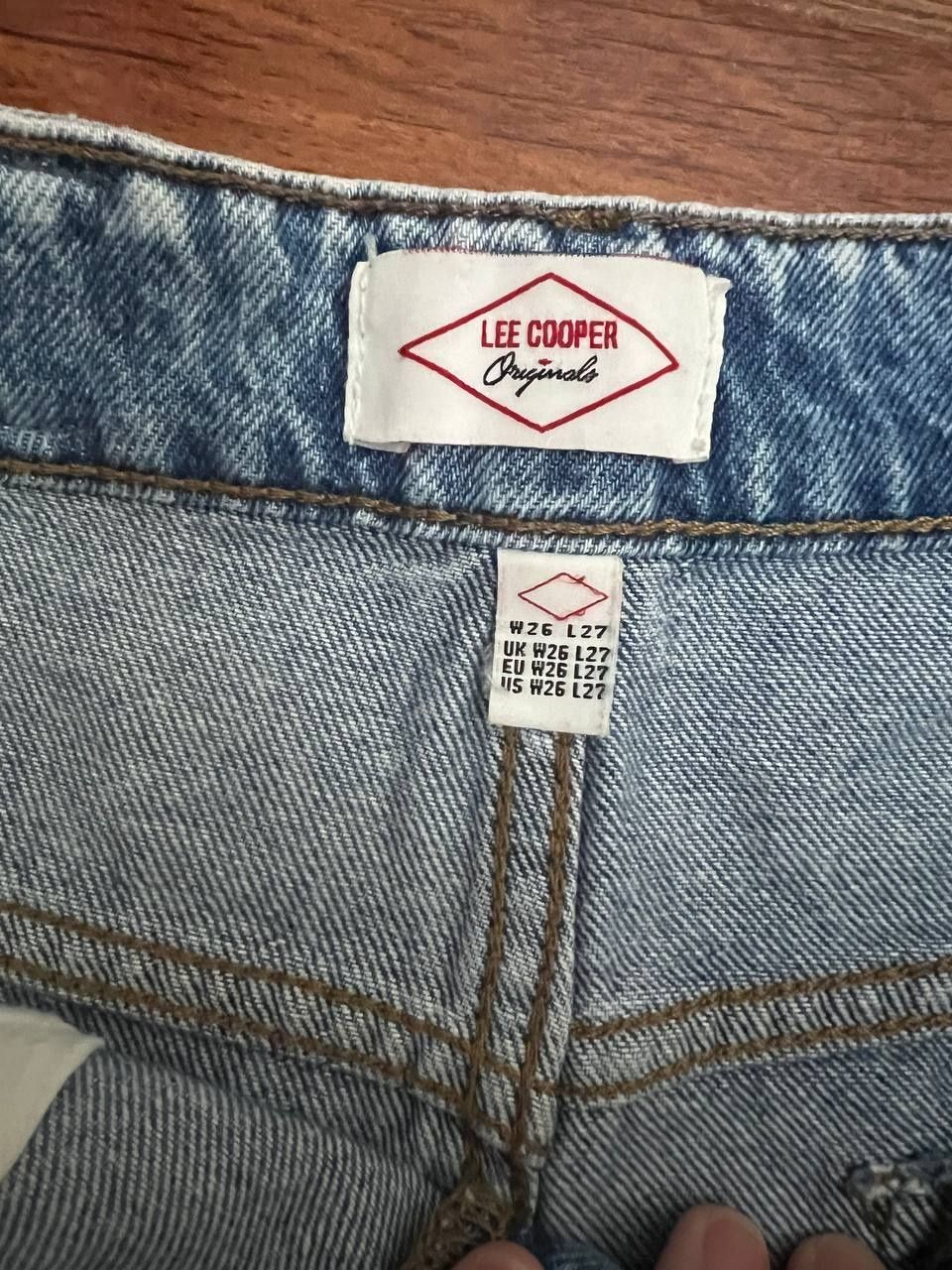 Джинсы Lee Cooper 100% хлопок.