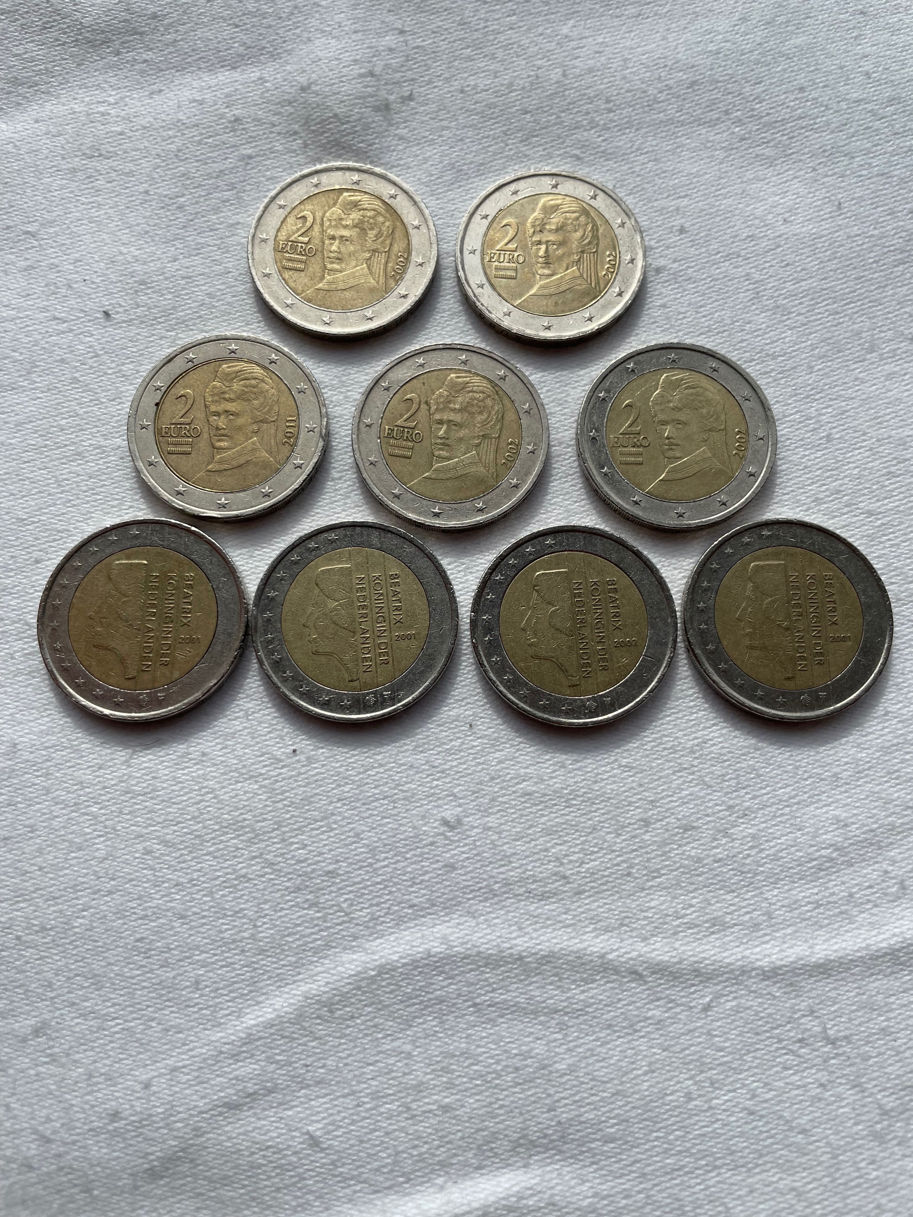 Редки монети 1 и 2 евро