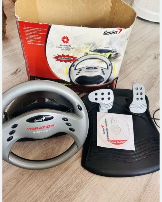 Игровой руль Genius Speed Wheel 3 Vibration.