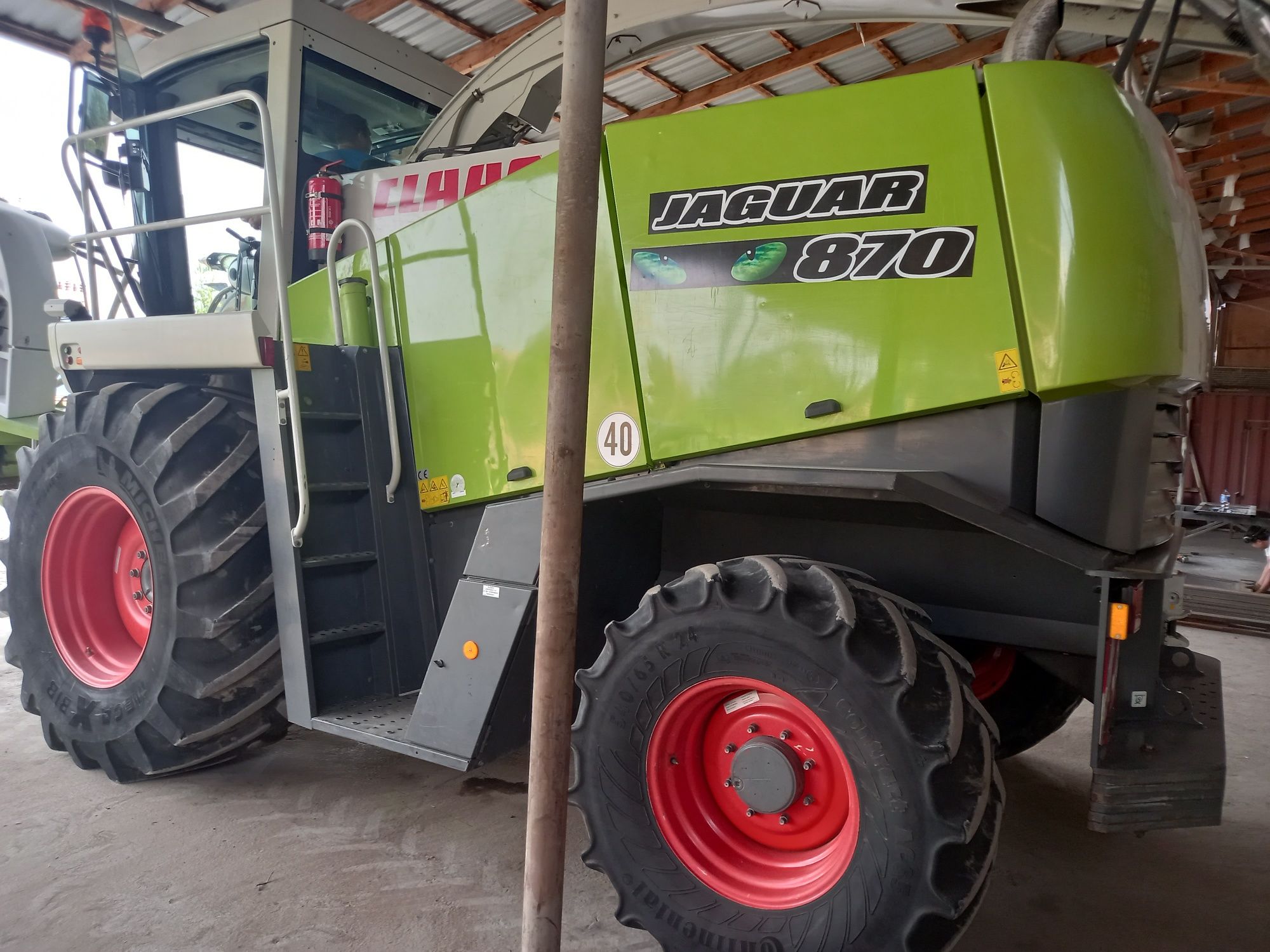 Claas Jaguar 870.Germaniyadan olib kelindi.Xolati zo'r.2005 yil.