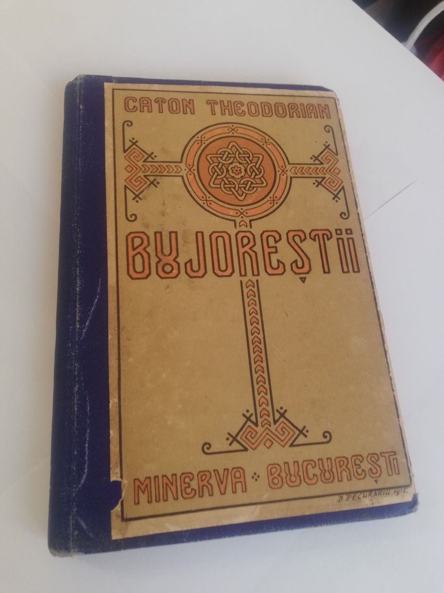 Carte anul 1915 Minerva București